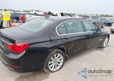 2015 BMW 740Li из США, поврежденный, VIN WBAYE4C51FD946965